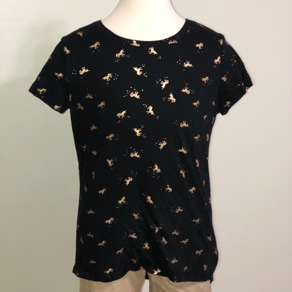 Girls Tee with Unicorns